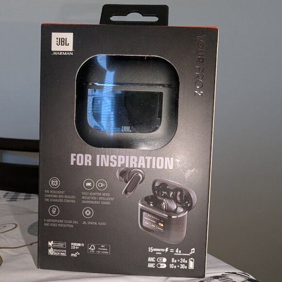JBL Tour Pro 2 Noise Cancelling Earphones - Picture 1 of 13